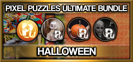 Pixel Puzzles Ultimate Jigsaw Bundle: Halloween banner image