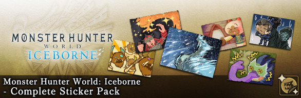 MHW:I – Complete Sticker Pack