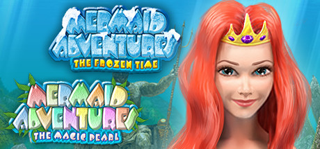 2 in 1 Mermaid Adventures: Frozen Time+The Magic Pearl banner image