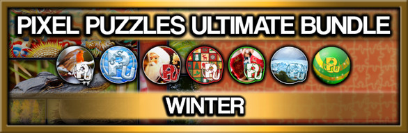 Pixel Puzzles Ultimate Jigsaw Bundle: Winter