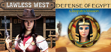 2 in 1 Lawless West+Defense of Egypt banner image