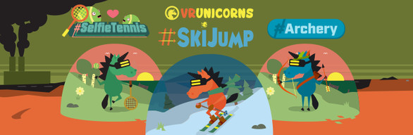 VRUNICORNS BOOTCAMP BUNDLE: #SkiJump + #Archery + #SelfieTennis