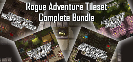 Rogue Adventure Tileset Complete MZ Bundle banner image