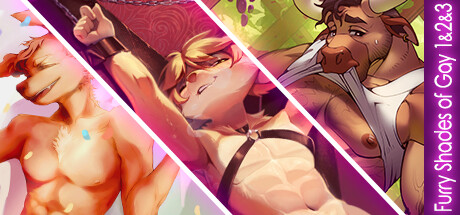 ALL 	Furry Shades of Gay 1&2&3 BUNDLE banner image