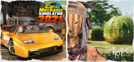  Car Mechanic Simulator 2021 and Tribe banner