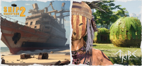 Ship Graveyard Simulator 2 and Tribe banner image