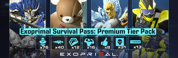 Exoprimal - Exoprimal Survival Pass Premium Tier Bundle