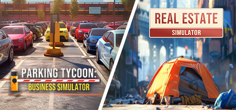 Parking Tycoon: Business Simulator + REAL ESTATE Simulator banner image