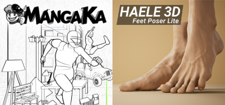 Drawing References: MangaKa & Feet Poser Lite banner image