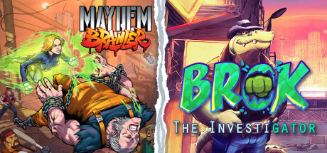 Mayhem Brawler + BROK the InvestiGator banner image