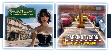 Hotel Business Simulator + Parking Tycoon: Business Simulator banner image