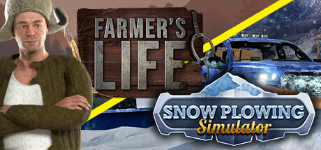 Snow Plowing the Farm banner