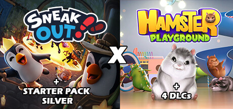 Sneak Out! Starter Pack Silver + Hamster Playground & DLCs Bundle banner image