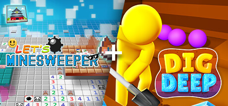 Let's Minesweeper + Dig Deep banner image