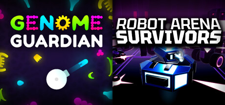 🧬 Genome Guardian × Robot Arena Survivors ☄️ banner image