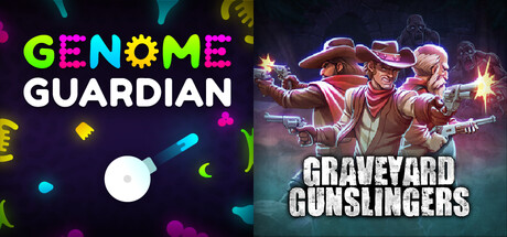 🧬 Genome Guardian × Graveyard Gunslingers 🤠: Roguelike Shooters banner image