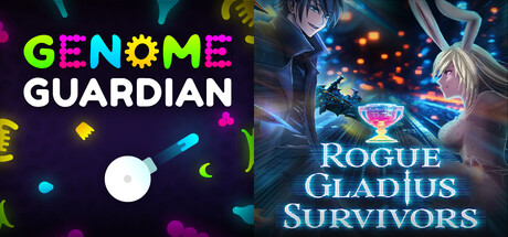 🧬 Genome Guardian × Rogue Gladius Survivors 🏆: Survival Roguelikes banner image