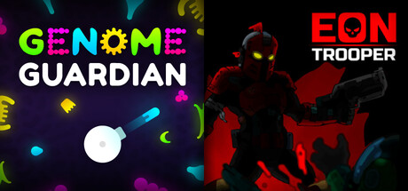 Bullet Hell Roguelike Shooters: 🔬 Genome Guardian × EON Trooper 💀 banner image