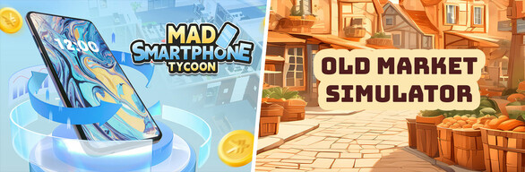 Old Market Simulator & Mad Smartphone Tycoon