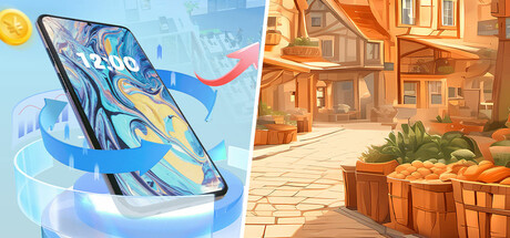 Old Market Simulator & Mad Smartphone Tycoon banner image