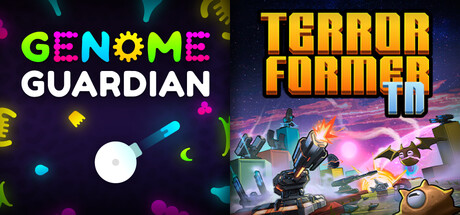 Tower Turret Roguelikes: 🔬 Genome Guardian × Terrorformer TD ☀ banner image