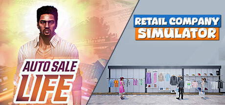 Retail Company Simulator + Auto Sale Life banner