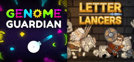 Bullet Hell Roguelike Action: 🔬 Genome Guardian × Letter Lancers 💀 banner image