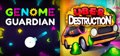 Roguelike Bullet Hell Shooters: 🔬 Genome Guardian × Uber Destruction 🚖 banner image