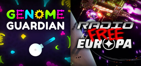 Sci-fi Shooter Roguelites: 🧬 Genome Guardian × Radio Free Europa 🪐 banner image