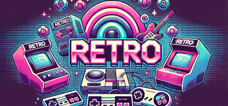 Retro banner image