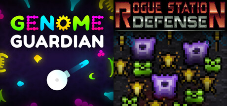 Sci-fi Defense Roguelikes: 🧬 Genome Guardian × Rogue Station Defense 🔋 banner image