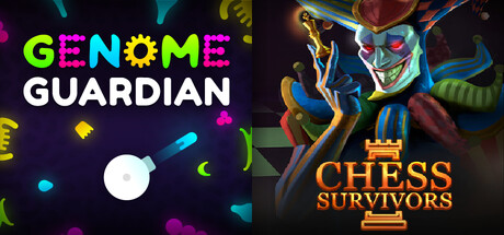 Survival Roguelikes: 🧬 Genome Guardian × Chess Survivors ♟ banner image