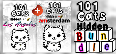 101 Cats Hidden Bundle: Amsterdam + Los Angeles banner image