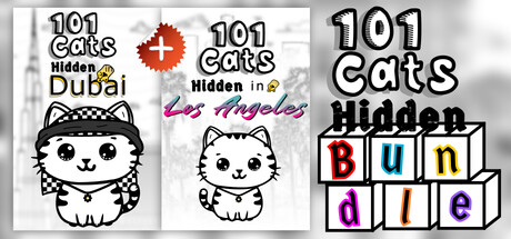 101 Cats Hidden Bundle: Dubai + Los Angeles banner image