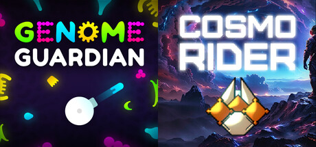 🧬 Genome Guardian × Cosmo Rider ✨: Bullet Hell Roguelike Survival banner image