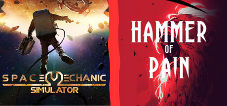 Hammer Of Pain and Space Mechanic Simulator banner image