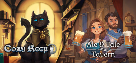 Cozy Keep: Farm, Craft, Manage - Ale & Tale Tavern banner image