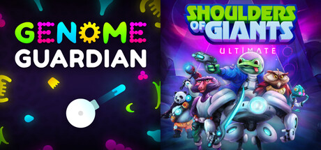 Sci-fi Survival Roguelikes: 🧬 Genome Guardian × Shoulders of Giants: Ultimate 🐸 banner image