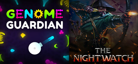 Bullet Hell Roguelike RPGs: 🧬 Genome Guardian × The Nightwatch 🏹 banner image