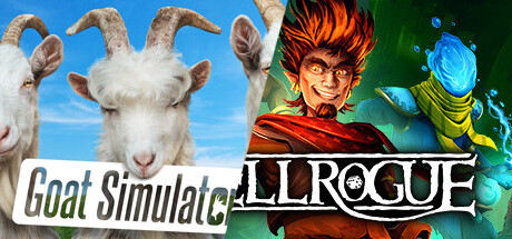 Goat Simulator 3 x SpellRogue banner image