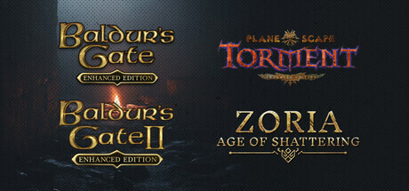 Zoria: AOS x Baldur's Gate x Planescape: Torment banner image