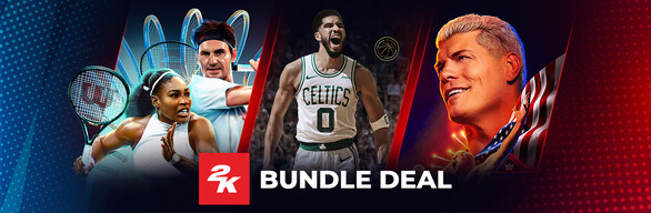 NBA 2K25 x WWE 2K24 x TopSpin 2K25 Bundle