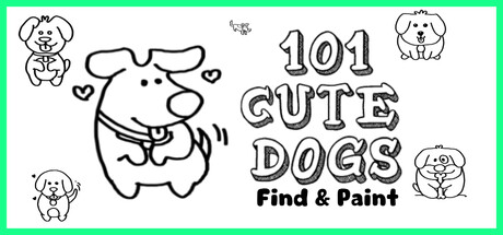 101 Cute Dogs: Find & Paint - Deluxe Edition banner image