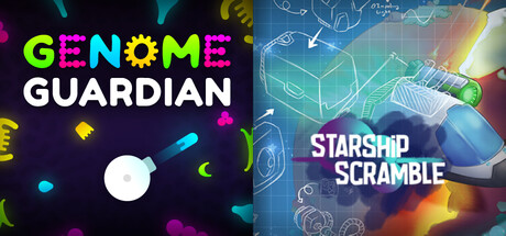 🧬 Genome Guardian × Starship Scramble 🚀: Roguelite Shooters banner image