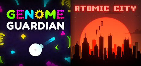 🧬 Genome Guardian × Atomic City 🌆: Mouse-only Defense Shooters banner image