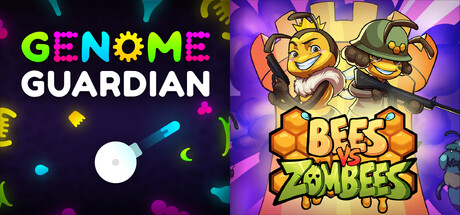 🧬 Genome Guardian × Bees vs Zombees 🐝: Defense Roguelikes banner image