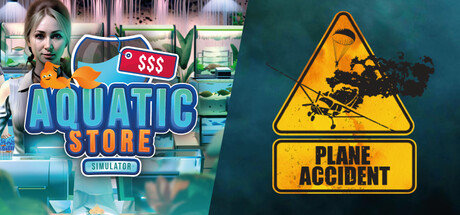 Plane Accident in Aquatic Store banner