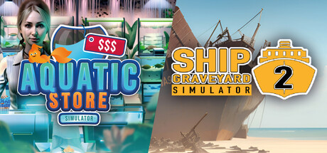 Ship Graveyard 2 and Aquatic Store banner