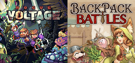 Backpack Battles + Rogue Voltage banner image