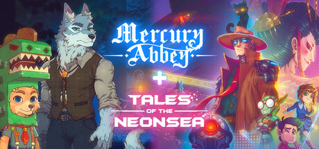 Pixel Detective -Mercury Abbey x Tales of the Neon Sea banner image